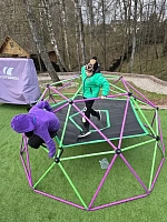Игровой комплекс для детей Geometrium - паутинка для лазания + гамак + тент
