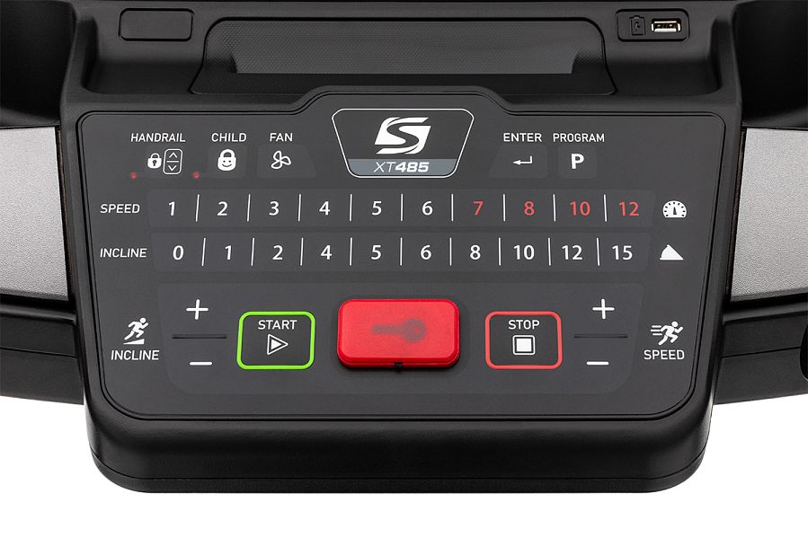 Беговая дорожка SPIRIT XT485 Black