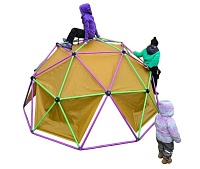 Игровой комплекс для детей Geometrium - паутинка для лазания + гамак + тент