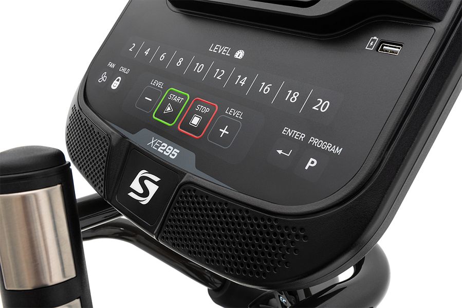 Эллиптический тренажер SPIRIT XE295 Black