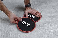 Набор для тренировки ног UFC (Скоростная скакалка и Слайдеры)