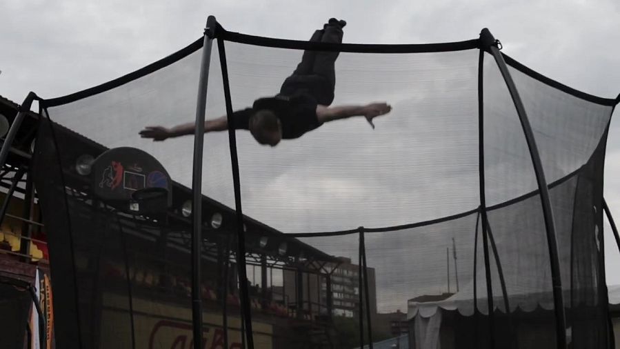 Батут Hasttings Superfly X 15ft диаметр 458 см