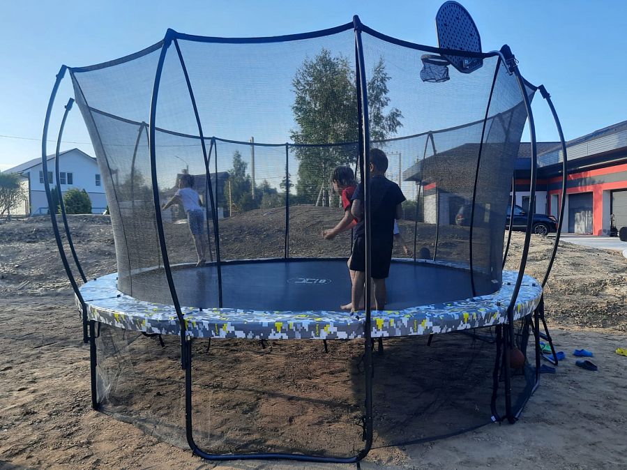 Батут Hasttings Superfly X 12ft, диаметр 366 см