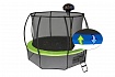 Батут Hasttings Air Game Basketball 3,66 м