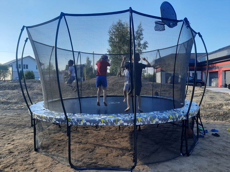 Батут Hasttings Superfly X 12ft, диаметр 366 см