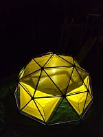Игровой комплекс для детей Geometrium - паутинка для лазания + гамак + тент