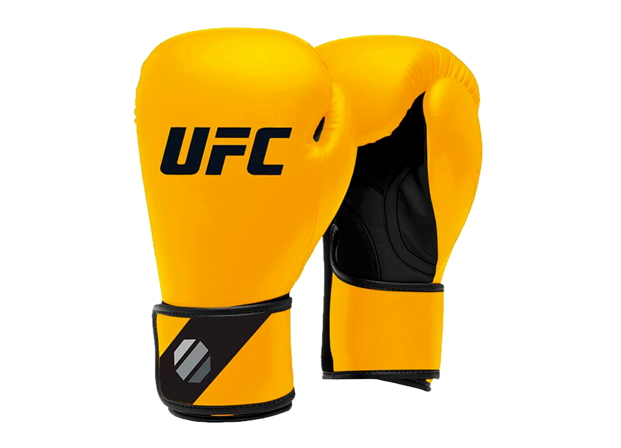 UFC Pro Fitness Перчатки тренировочные для спарринга (желтые)